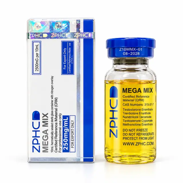 Mega Mix - 250mg (Enantato 50mg + Trembo Enan 50mg + Deca 100mg + Cipionato 50mg)