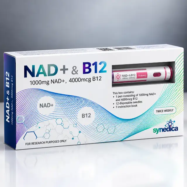 Caneta NAD+ 1000MG + B12 4000MCG