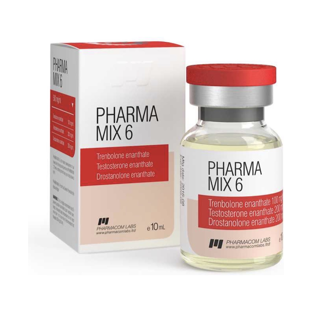 Mix 6 - Trembo Enan 100mg + Enantato 200mg + Masteron Enantato 200mg