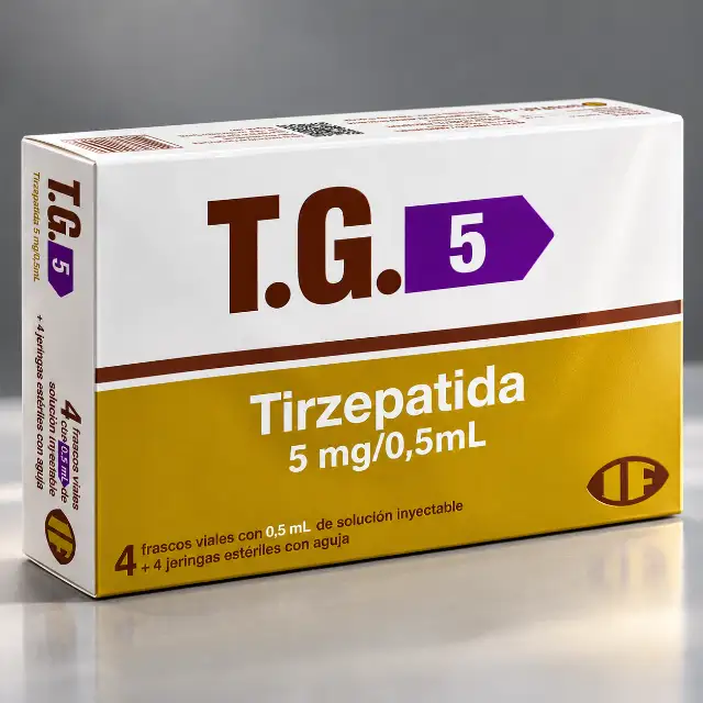 T.G/Tirzepatida 5mg
