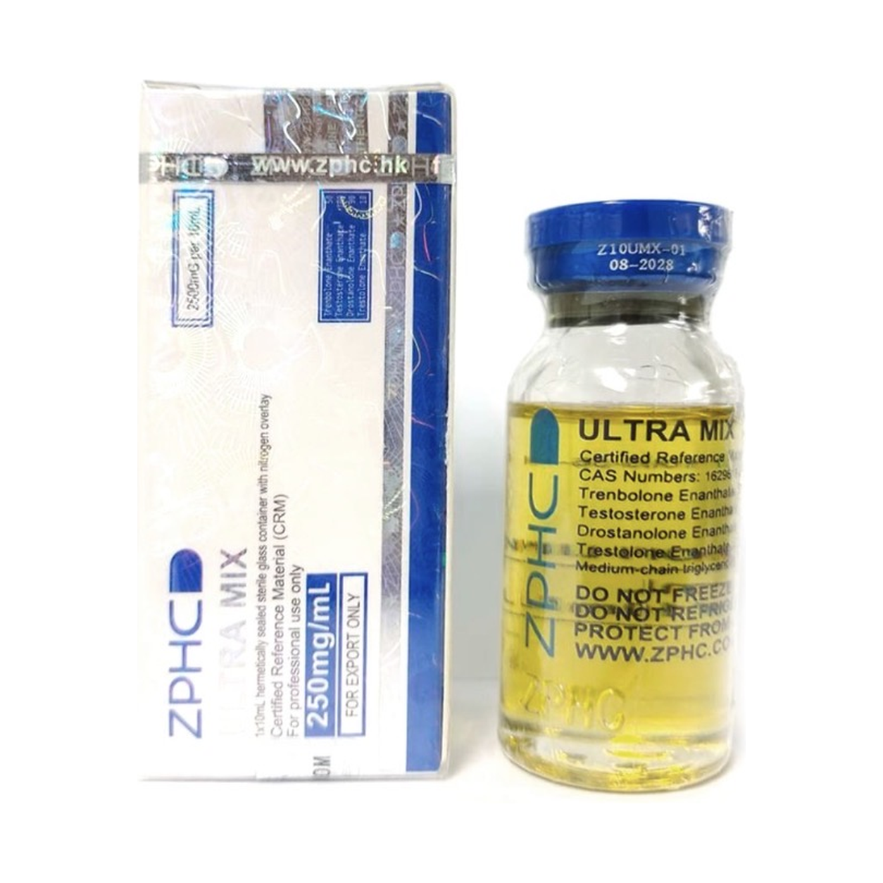Ultra Mix - 250mg (Trembo Enan 50mg + Enantato 100mg + Masteron Enan 90mg + Trest Enan 10mg)