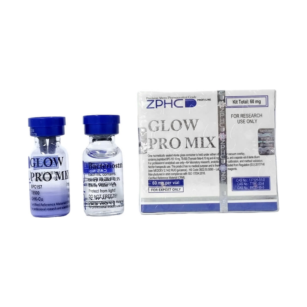 Glow Pro Mix 60mg (BPC157 + TB500 + GHK-Cu)