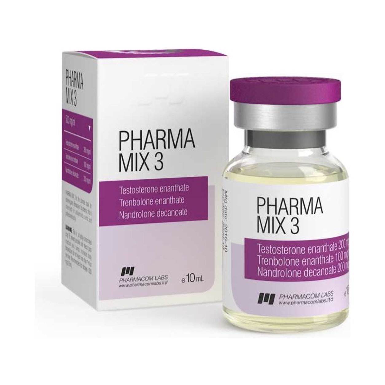 Mix 3 - Enantato 200mg + Trembo Enant 100mg + Deca 200mg